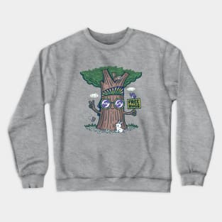 Tree Hugger Crewneck Sweatshirt